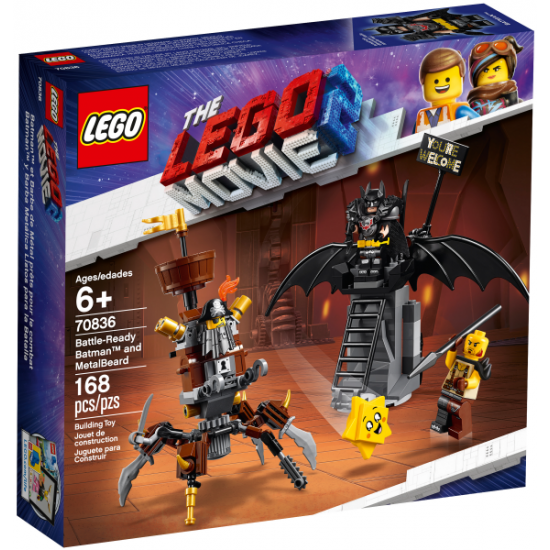 LEGO MOVIE 2 Battle-Ready Batman™ and MetalBeard 2019